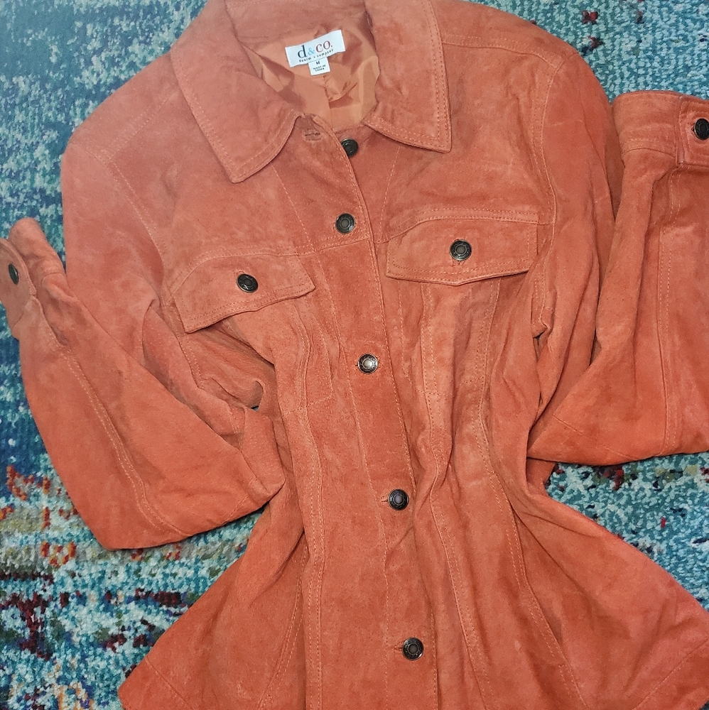 Suede Denim style jacket